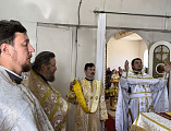 Престольный праздник в храме честь Рождества великого пророка Предтечи и Крестителя Господня Иоанна молитвенно отметили в ст. Боковской