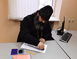 Состоялось подписания положения о проведении Рождественского турнира Смоленского храма станицы Шумилинской