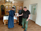 Хуторское казачье общество «Кашарское» поздравило с днем рождения своего духовника, протоиерея Игоря Жевердана 