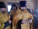 На территории авиационной части в Миллеровском районе состоялось торжественное открытие часовни во имя Архангела Михаила