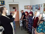 Протоиерей Роман Мясников с пастырским визитом посетил дом престарелых пос. Садовый