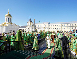 В день памяти преподобного Сергия Радонежского епископ Симон сослужил Предстоятелю Русской Церкви в Троице-Сергиевой лавре