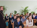 В школе №23 п. Красногорняцкий состоялся открытый урок «Святой благоверный князь Александр Невский – опора земли Русской» 