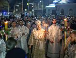 Праздник Светлого Христова Воскресения встретили в Покровском кафедральном соборе города Шахты