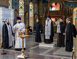 Преосвященнейший епископ Симон совершил заупокойную литию по новопреставленному иерею Николаю Михалушкину