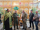 Духовник станицы  Мало-Несветаевской провел встречу и беседу с казаками о Святой Живоначальной Троице