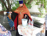 Молебен в больнице в день великомученика и целителя Пантелеимона в г. Каменск-Шахтинский