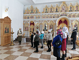 В воскресной школе «Держава» при храме Державной иконы Божией Матери Донецкого благочиния прошел духовно-просветительский час «Святитель Николай Чудотворец»