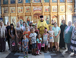 В день семьи, любви и верности в Донском храме прошло мероприятие «Счастье, что мы вместе»