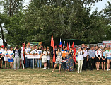 В станице Калитвенской, состоялось открытие ежегодного молодежного слета «Открытый Воздух». Иерей Игорь Лосев принял участие в церемонии открытия мероприятия
