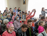 Праздничным концертом День Победы отметили в духовно-просветительском центре при Покровском кафедральном соборе г. Шахты