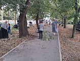 В Свято-Покровском храме города Шахты состоялся субботник и молебен о сохранении творения Божия