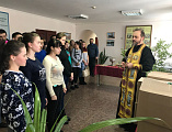 Состоялась очередная пастырская встреча иеромонаха Димитрия (Яроцкого) со студентами Миллеровского казачьего техникума