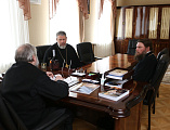 Преосвященнейший епископ Симон провел рабочее совещание с руководителями социального и молодежного епархиальных отделов