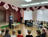 В казачьем детском саду «Глория» прошло мероприятие ко Дню православной книги