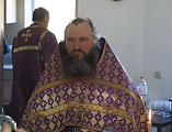 В поминальную субботу Великого поста Преосвященнейший епископ Симон совершил Божественную литургию и панихиду в храме святителя Тихона Задонского пос. Тарасовский