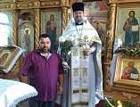 Поздравления с 19-летием назначения настоятелем Донского храма г. Новошахтинска принял протоиерей Роман Амплеев.