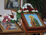 По случаю годовщины великого освящения домового храма в честь апостола и евангелиста Иоанна Богослова при ИСОиП (филиал) ДГТУ г. Шахты совершено соборное богослужение