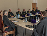 Под председательством Преосвященнейшего епископа Симона в духовно-просветительском центре при Покровском кафедральном соборе состоялся Епархиальный совет