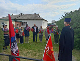 В хуторе Усьман почтили память воинов, павших в боях за Родину