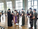 В станице Боковской прошли сборы казачьей молодежи Верхне-Донского казачьего округа