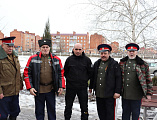 Встреча и дружеское общение с казаками станицы Мало-Несветаевской