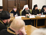 Протоиерей Сергий Яценко принял участие во встрече с председателем Синодального отдела религиозного образования митрополитом Евгением