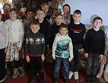 В воскресной школе «Благовест» прошёл тематический урок «Крым-Весна-Россия»