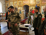 Традиционная встреча с духовником и приведение к присяге казаков станицы Мало- Несветаевской состоялись в храме Донской иконы Богородицы