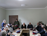 Протоиерей Константин Баранов принял участие в казачьем круге хуторского казачьего общества «Красновское»