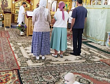 Молебен перед экзаменами прошел в храме Успения Пресвятой Богородицы