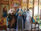 В день тезоименитства настоятелю Донского храма г. Новошахтинска протоиерею Роману Амплееву был вручен орден «За заслуги перед казачеством» второй степени