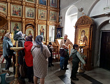 Дети в храме Донской иконы Божией Матери