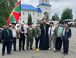 День пограничника в храме Донской иконы Божьей Матери г. Новошахтинска
