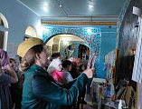 Экскурсия учащихся школы № 3 в Никольский храм