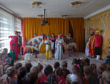 Воспитанники воскресной школы Пантелеимоновского храма выступили в деском саду № 28