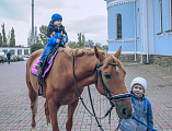 Праздничное мероприятие, посвященное Покрову Пресвятой Богородицы, состоялось на Соборной площади г. Шахты