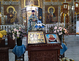 Праздничное богослужение в день Покрова Пресвятой Богородицы в храме Архистратига Михаила