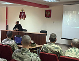 Беседа с солдатами срочной службы войсковой части 3033 города Шахты 