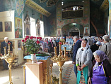 В День Рождества Пресвятой Богородицы Свято-Андреевский храм города Миллерово посетили паломники из Брянска