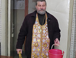 Молебен на совершение всяких добрых дел в ДК имени Чиха отслужил протоиерей Сергий Сергошин