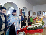 В храме святой Ксении Петербургской отметили праздник Сретения Господня