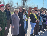 В городе Зверево на площади имени И.А. Докукина прошла торжественная церемония высадки деревьев в рамках Международной акции «Сад Памяти»