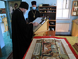 Преосвященнейший епископ Симон с архипастырским визитом посетил приходы Верхнего Дона