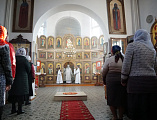 В Димитриевскую родительскую субботу епископ Шахтинский и Миллеровский Симон совершил Литургию и панихиду в храме Архистратига Михаила г. Новошахтинска