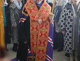 Преосвященнейший епископ Симон совершил заупокойную литию по местночтимому исповеднику веры иеромонаху Серафиму (Калинину) в храме Донской иконы Божией Матери города Новошахтинска