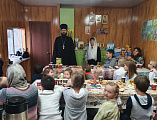 В храме святого праведного Иоанна Кронштадтского города Шахты в детской воскресной школе состоялся праздничный концерт