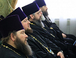 Правящий архиерей Шахтинской епархии Преосвященнейший епископ Симон возглавил годовое собрание духовенства Шахтинской епархии