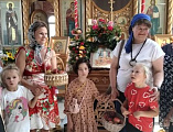 Воспитанники детского сада «Глория» отметили праздник Преображения Господня в Донском храме