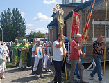 Приход храма святого праведного Иоанна Кронштадтского города Шахты торжественно отметил престольный день